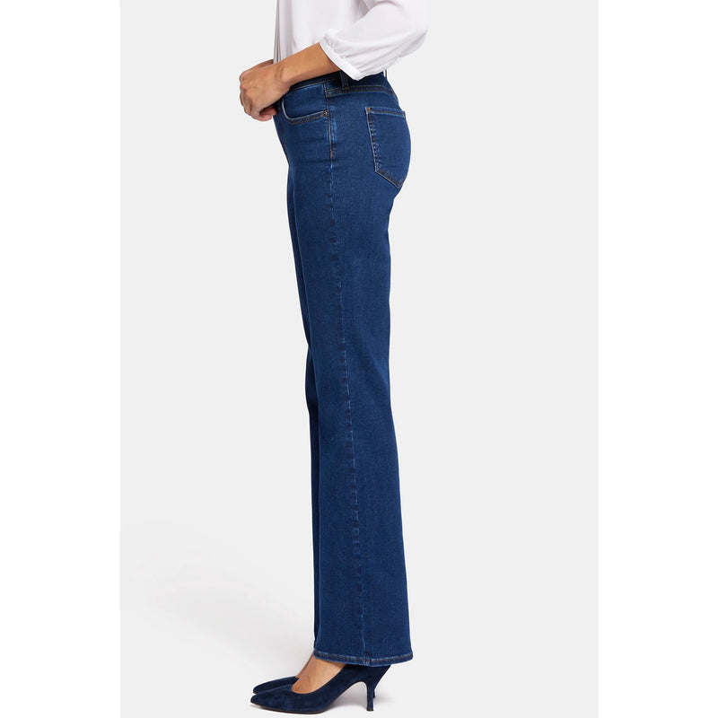 Blue Petite Slim Flare Jeans | Montivo Pakistan