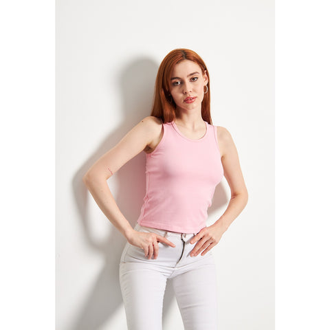 Pink Basic Tank Top | Montivo Pakistan
