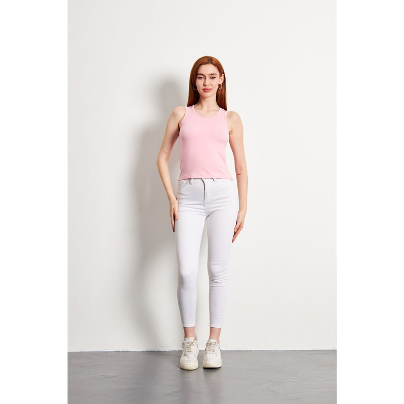 Pink Basic Tank Top | Montivo Pakistan