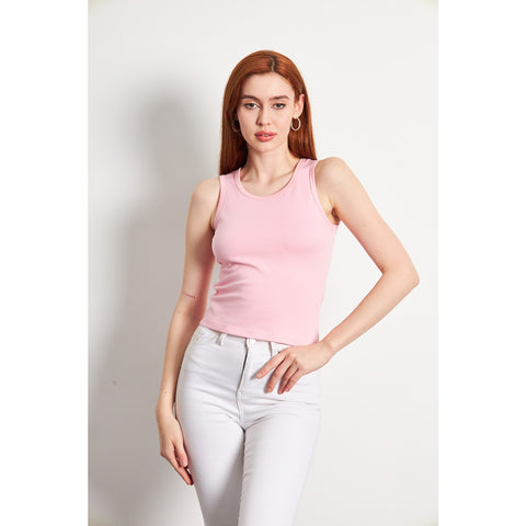 Pink Basic Tank Top | Montivo Pakistan