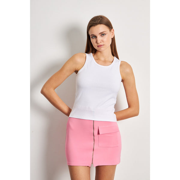 White Basic Tank Top | Montivo Pakistan