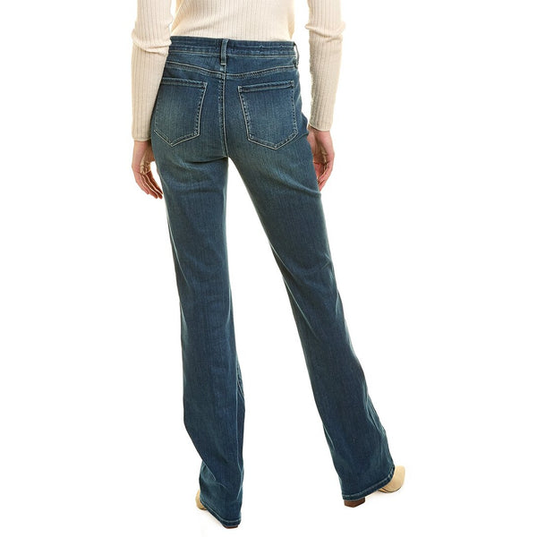 Blue Mid Rise Boot Cut Jeans | Montivo Pakistan