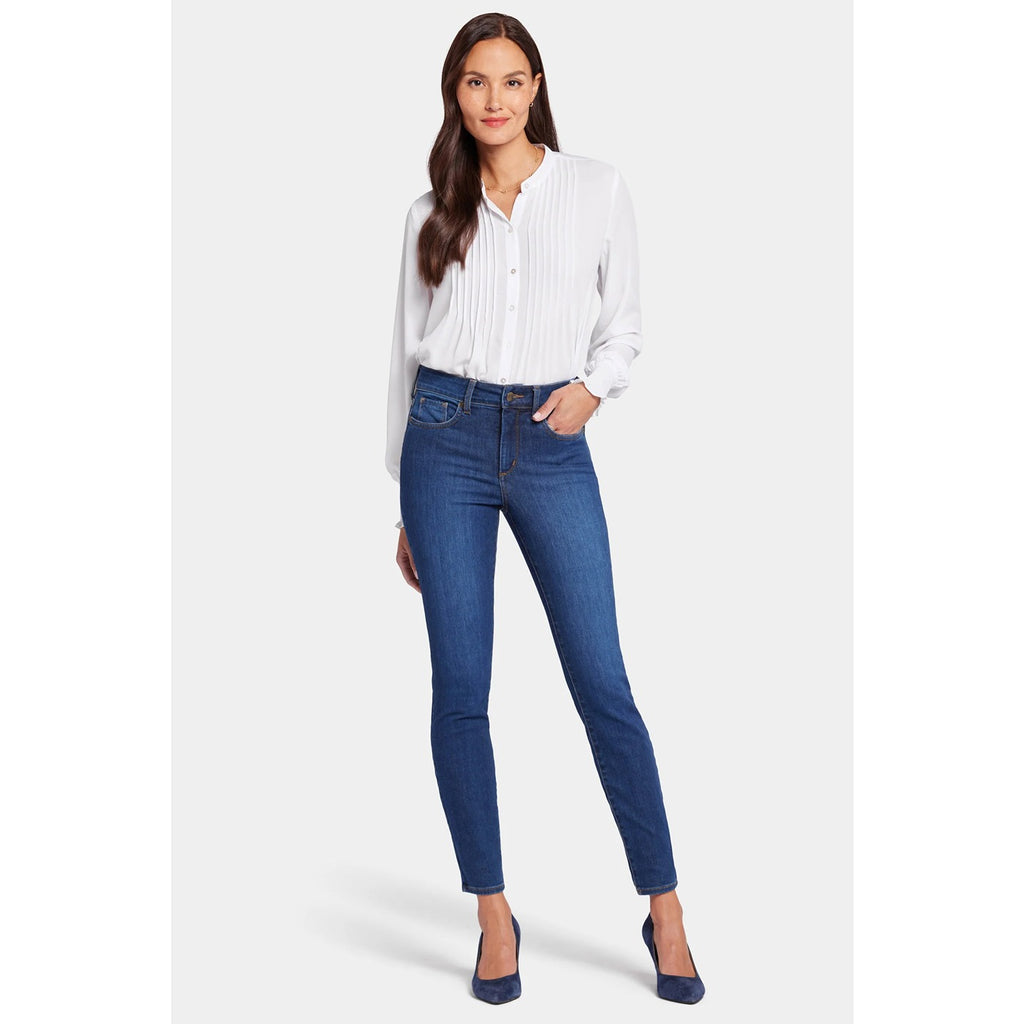 Blue Mid Rise Skinny Jeans | Montivo Pakistan