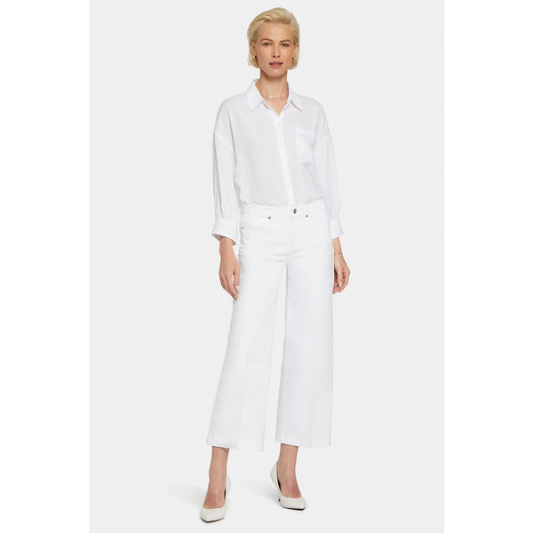 White Wide Leg Jeans | Montivo Pakistan