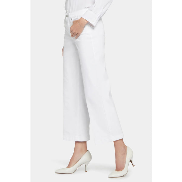 White Wide Leg Jeans | Montivo Pakistan