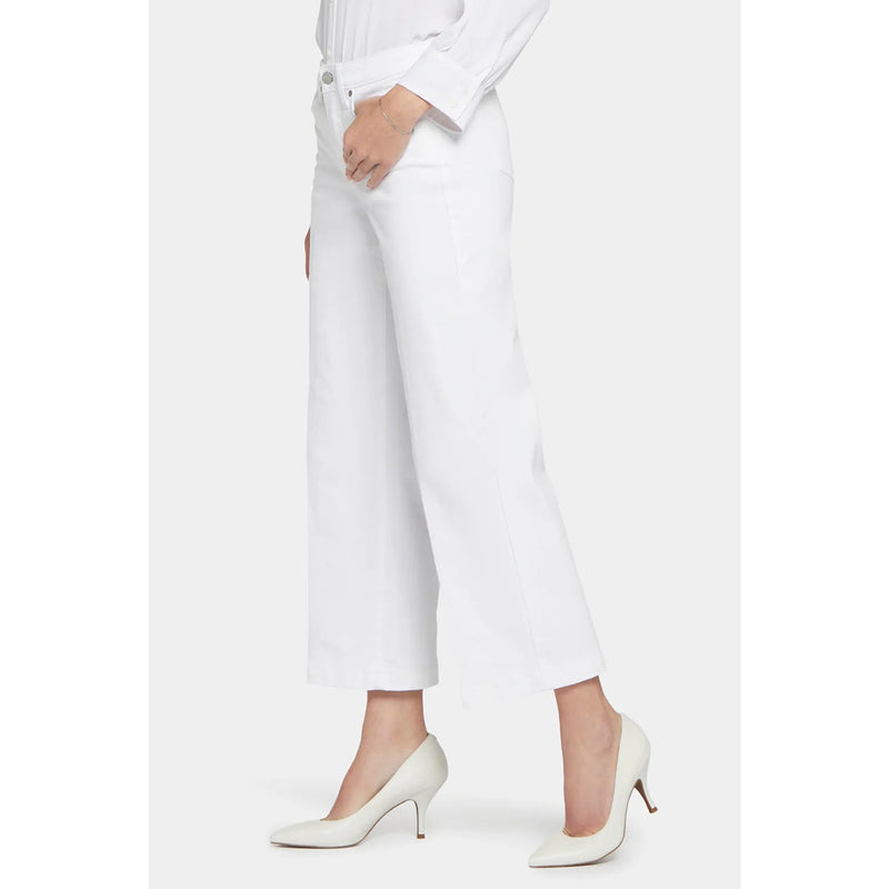 White Wide Leg Jeans | Montivo Pakistan