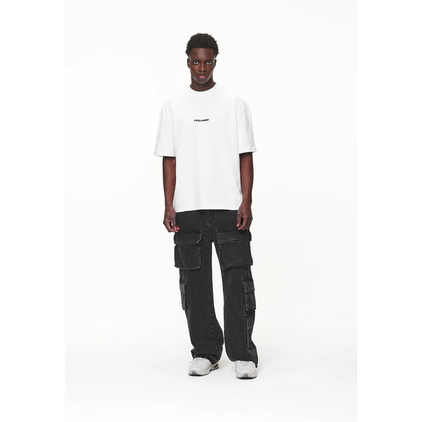 Logo Oversized White Tshirt | Montivo Pakistan