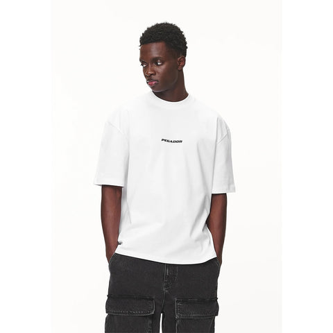 Logo Oversized White Tshirt | Montivo Pakistan