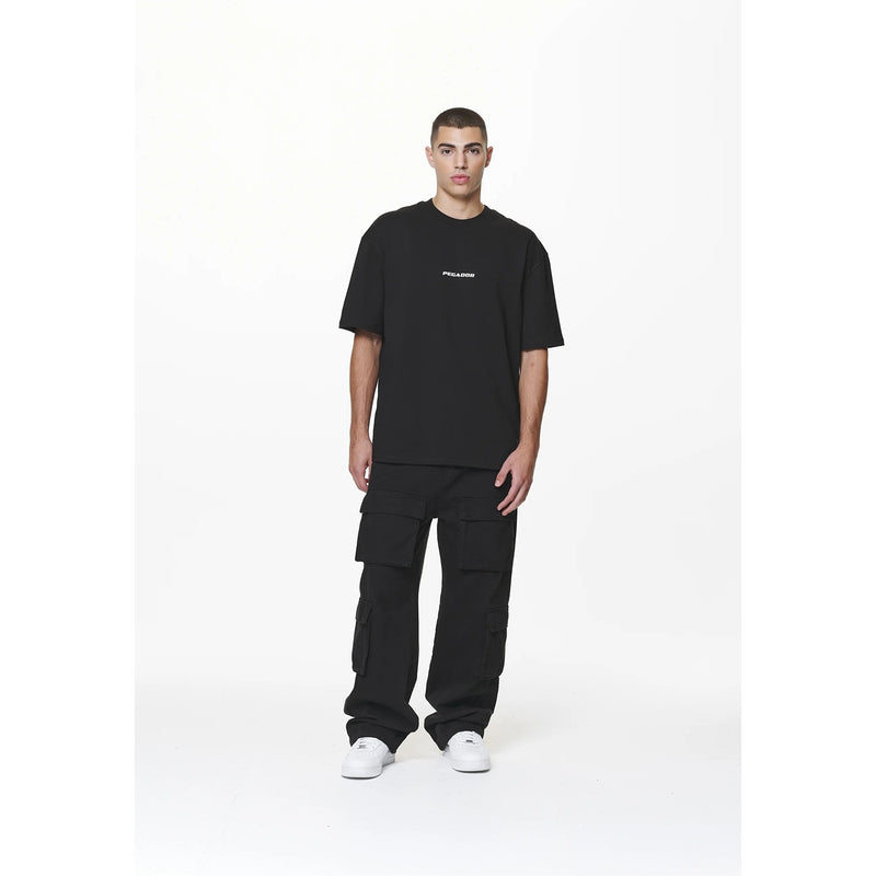 Logo Oversized Black Tshirt | Montivo Pakistan