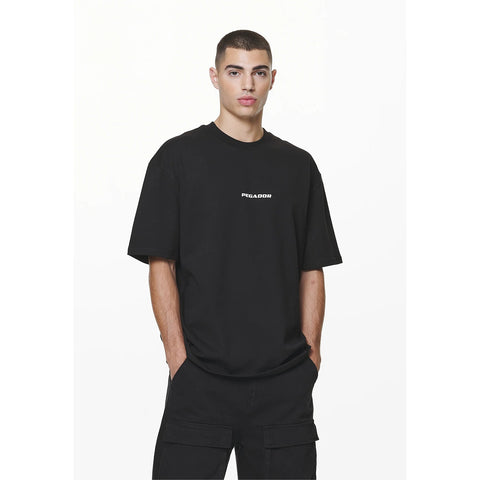 Logo Oversized Black Tshirt | Montivo Pakistan