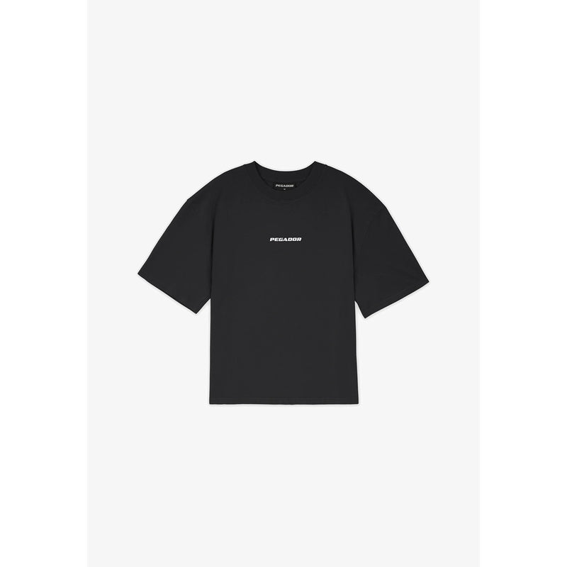 Logo Oversized Black Tshirt | Montivo Pakistan