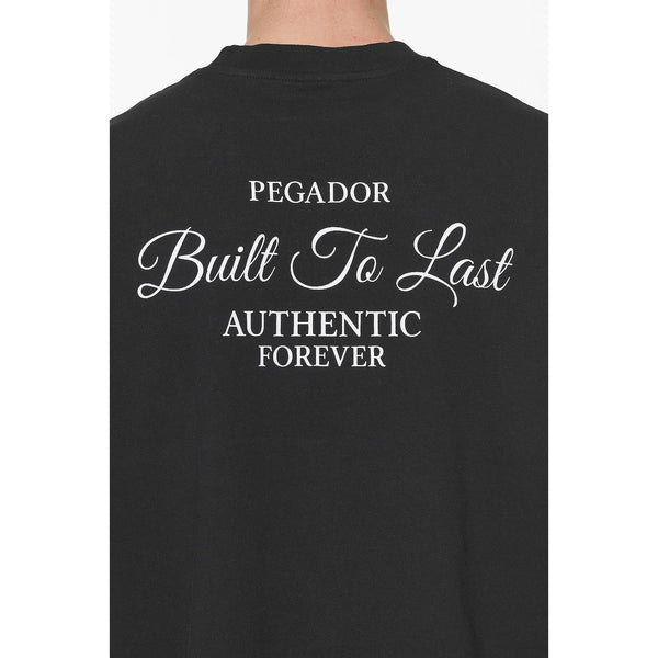 Built To Last Oversized Black Tshirt | Montivo Pakistan