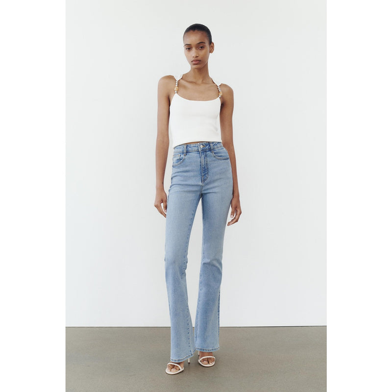 Light Blue Flare Jeans | Montivo Pakistan