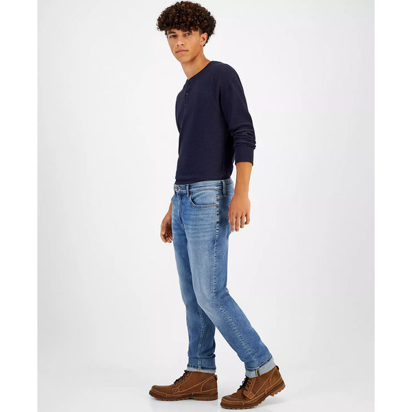 Athletic Blue Slim-Fit Jeans | Montivo Pakistan