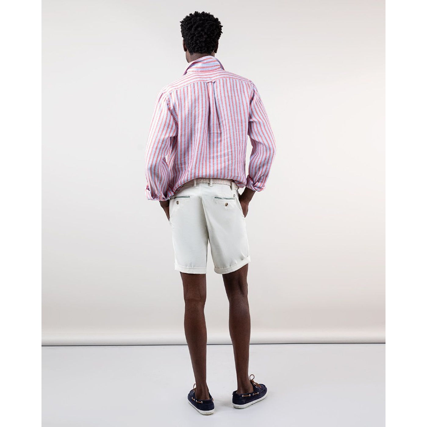 White Bermuda Shorts | Montivo Pakistan