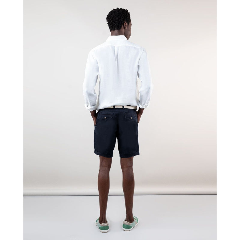 Navy Blue Bermuda Shorts | Montivo Pakistan