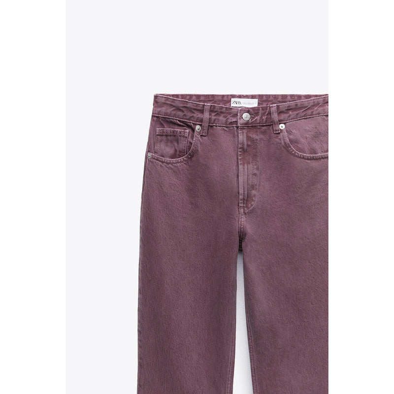 Purple Flare Full length Jeans | Montivo Pakistan