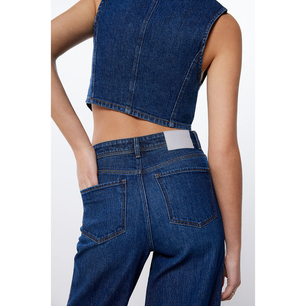 Blueberry Wide Leg Jeans | Montivo Pakistan
