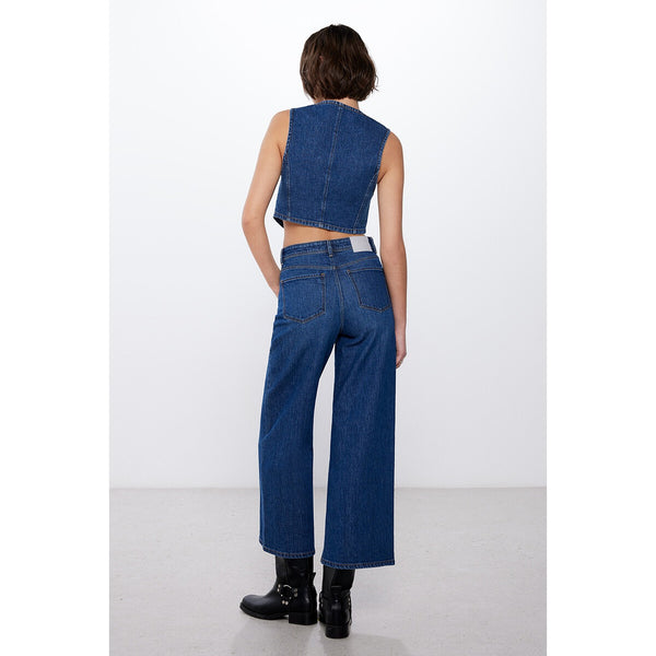 Blueberry Wide Leg Jeans | Montivo Pakistan