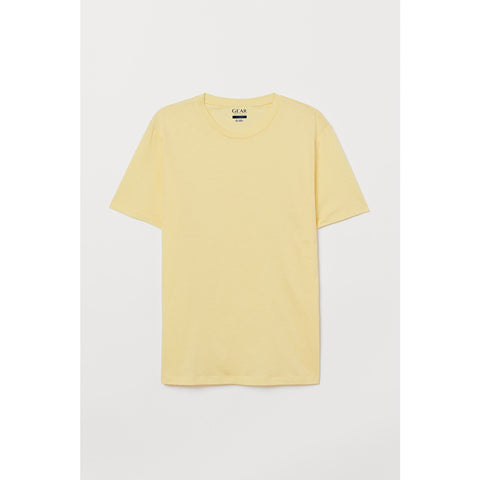Yellow Relaxed Fit Loose Tshirt | Montivo Pakistan