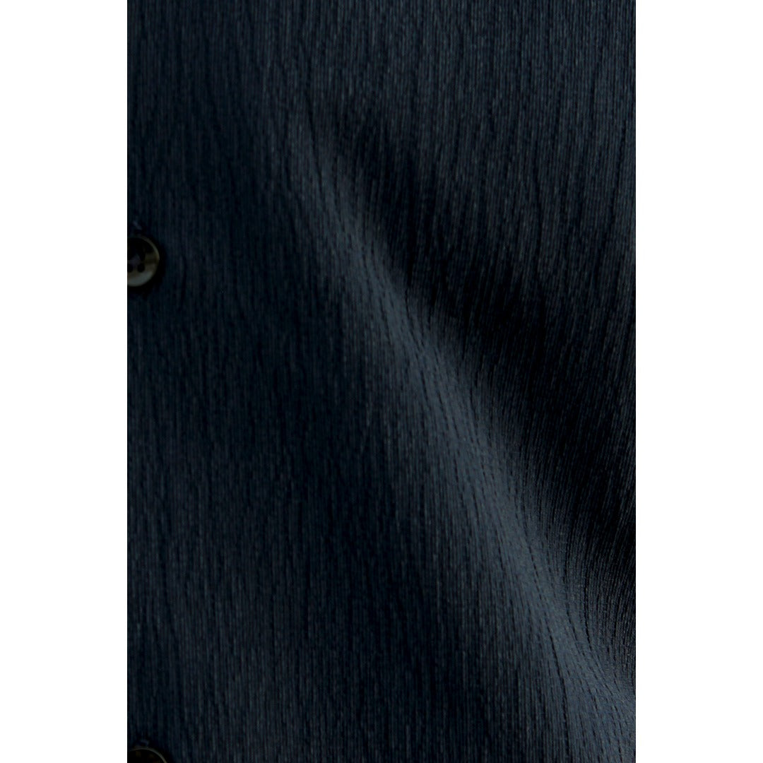 Navy Textured Cuban Shirt | Montivo Pakistan