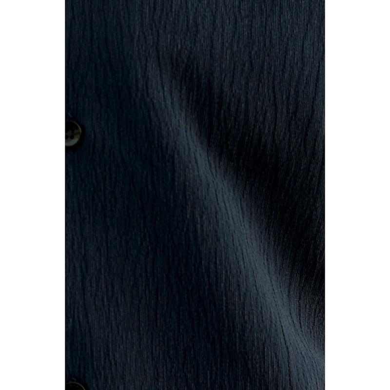 Navy Textured Cuban Shirt | Montivo Pakistan