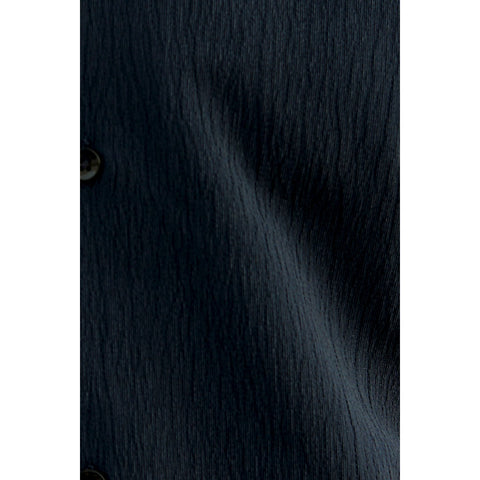 Navy Textured Cuban Shirt | Montivo Pakistan