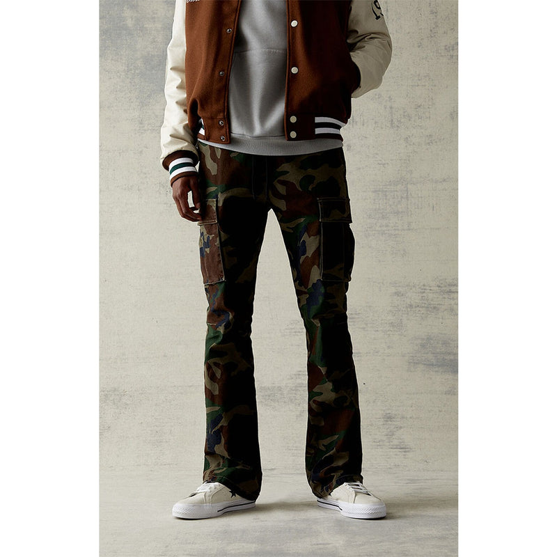 Camo Cargo Slim Trousers | Montivo Pakistan