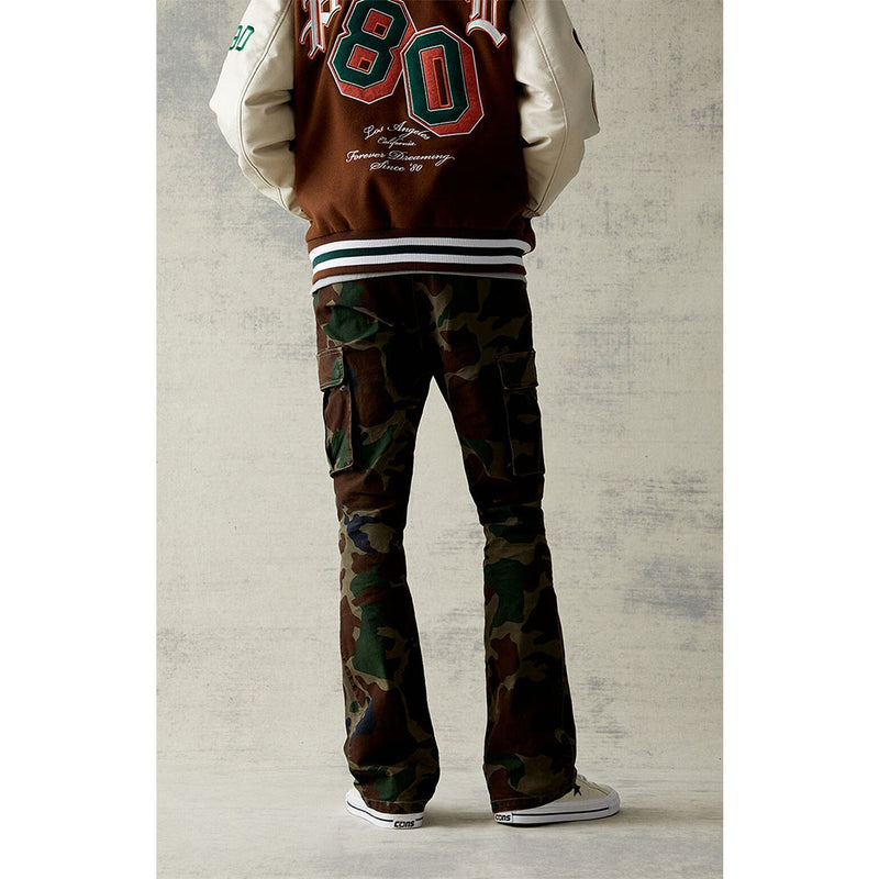 Camo Cargo Slim Trousers | Montivo Pakistan