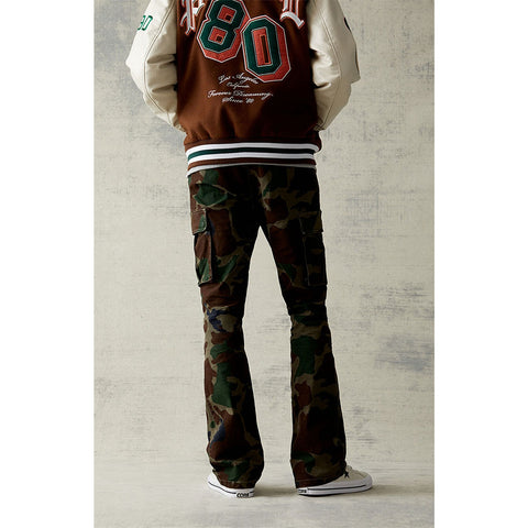 Camo Cargo Slim Trousers | Montivo Pakistan