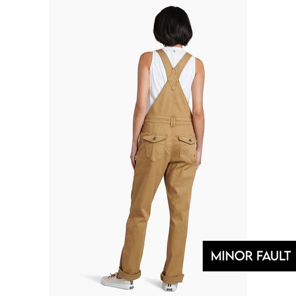 (Minor Fault) Khaki Twill Jumpsuit | Montivo Pakistan