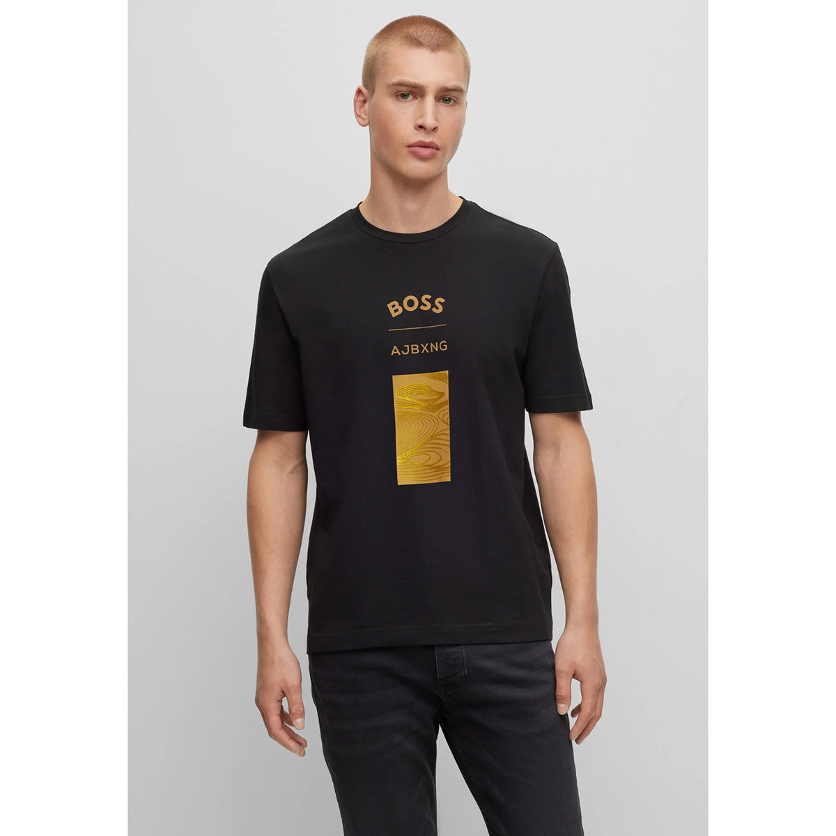 BS AJ Logo Artwork Cotton Tshirt | Montivo Pakistan