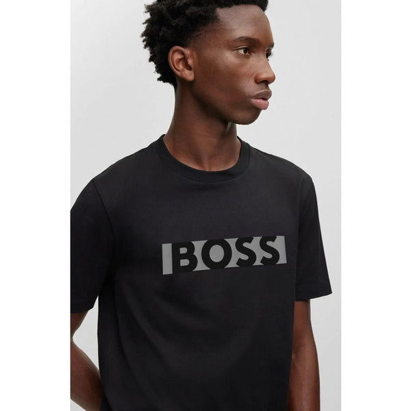 BS Black Logo Cotton Tshirt | Montivo Pakistan