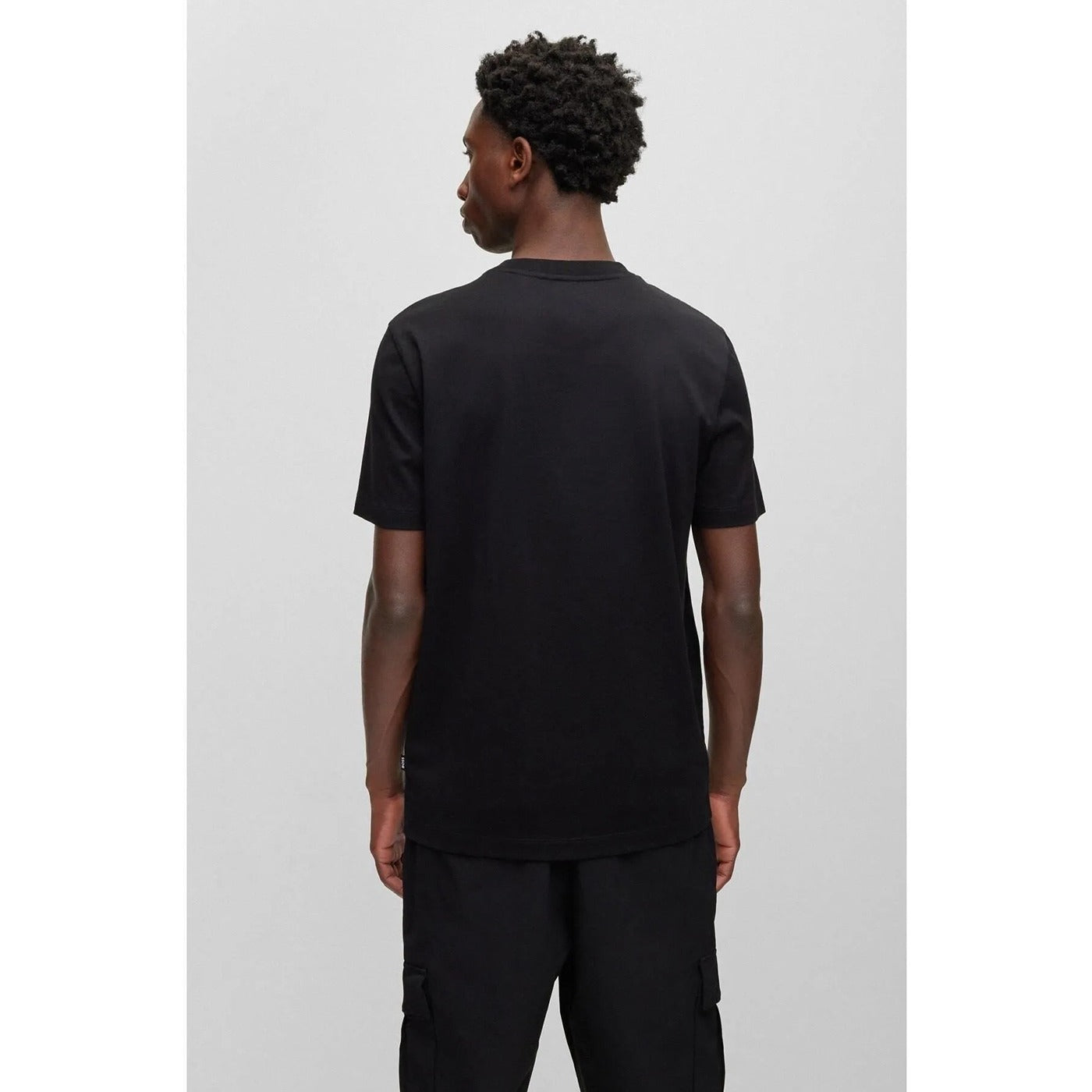 BS Black Logo Cotton Tshirt | Montivo Pakistan