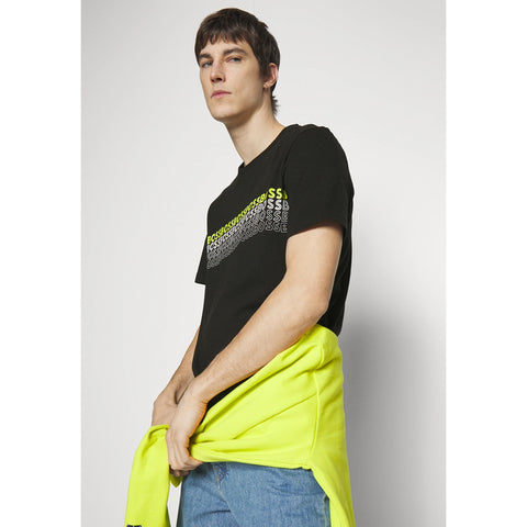 BS Black Logo Cotton Tshirt | Montivo Pakistan