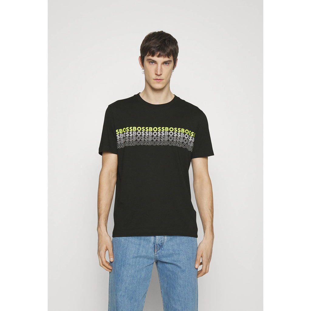 BS Black Logo Cotton Tshirt | Montivo Pakistan