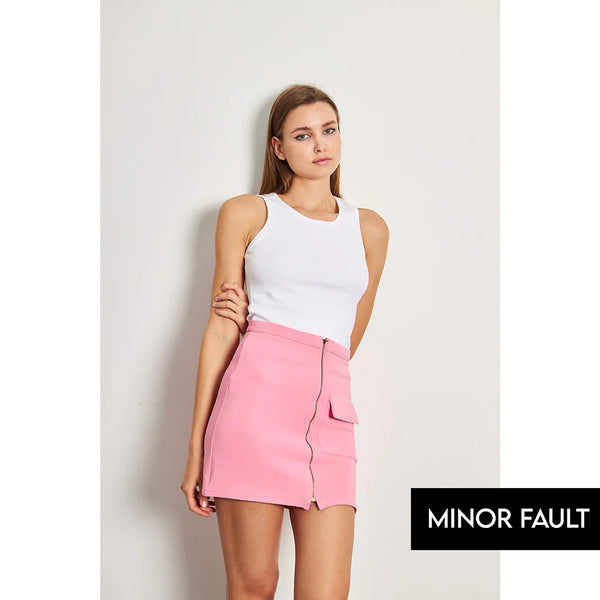(Minor Fault) White Basic Tank Top | Montivo Pakistan