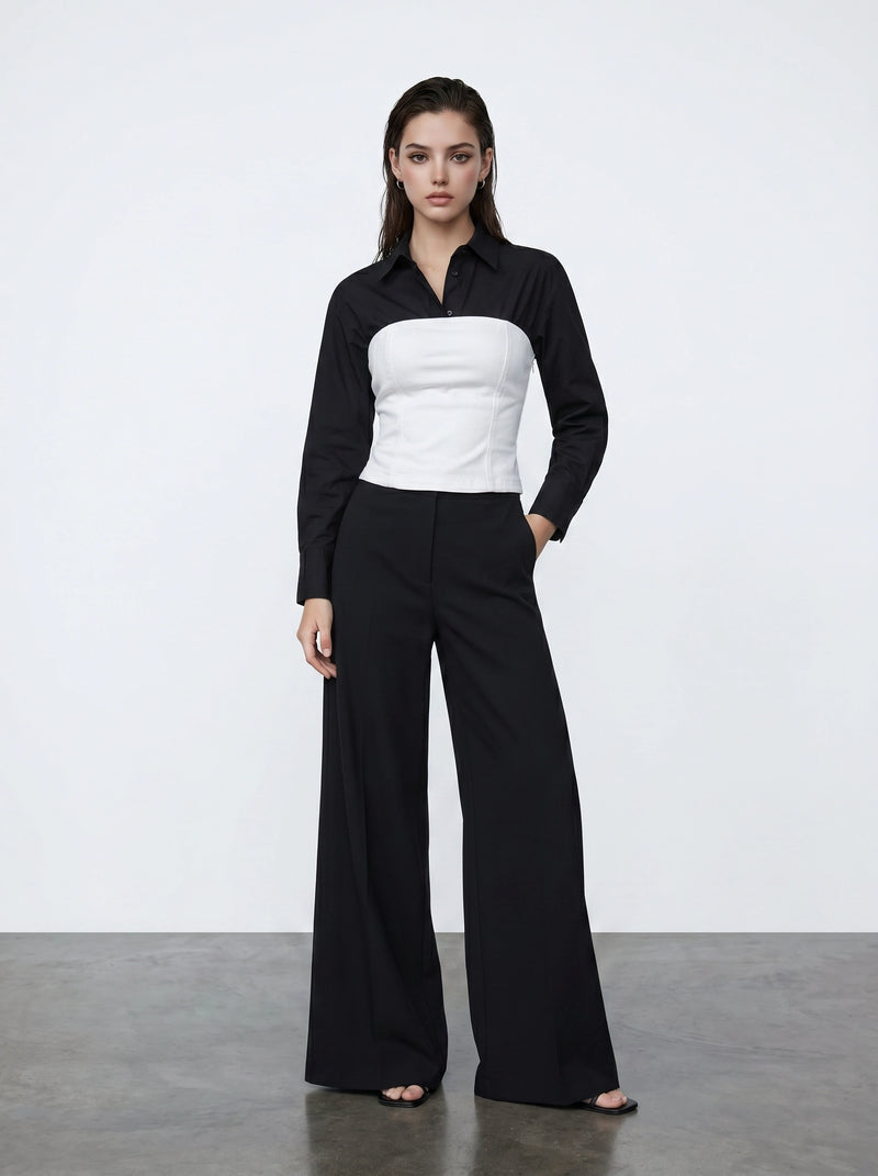 MNG White Strapless Top | Montivo Pakistan