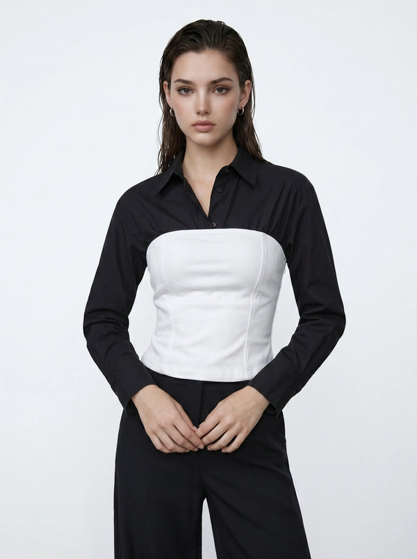 MNG White Strapless Top | Montivo Pakistan