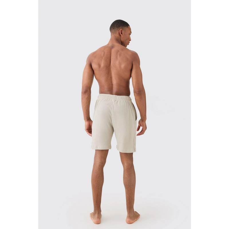 Sand Waffle Loungerwear Shorts | Montivo Pakistan