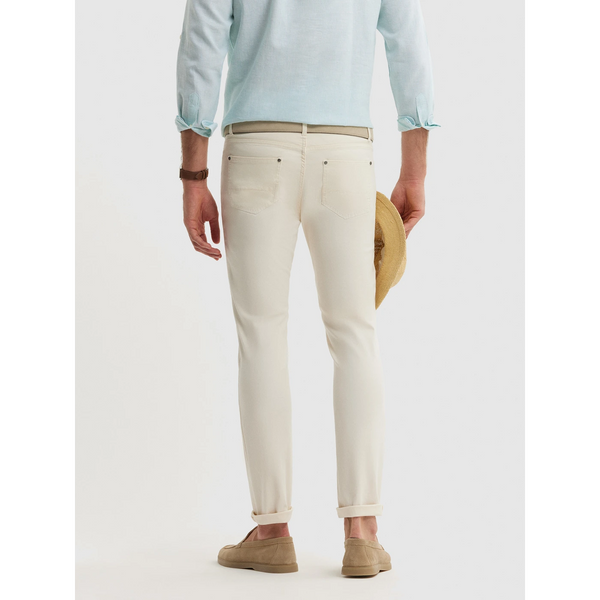 Cream Slim Fit Pants | Montivo Pakistan