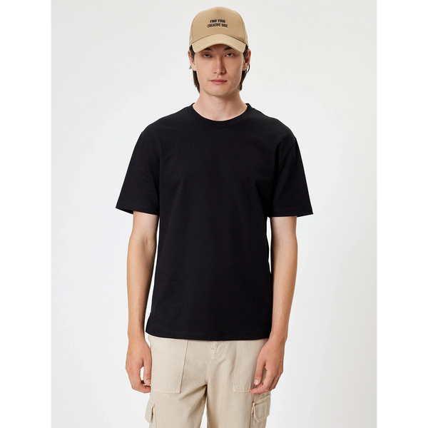 Black Slim Fit Tshirt | Montivo Pakistan