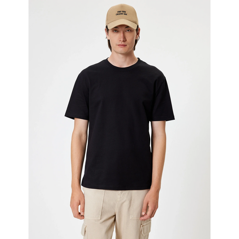 Black Slim Fit Tshirt | Montivo Pakistan