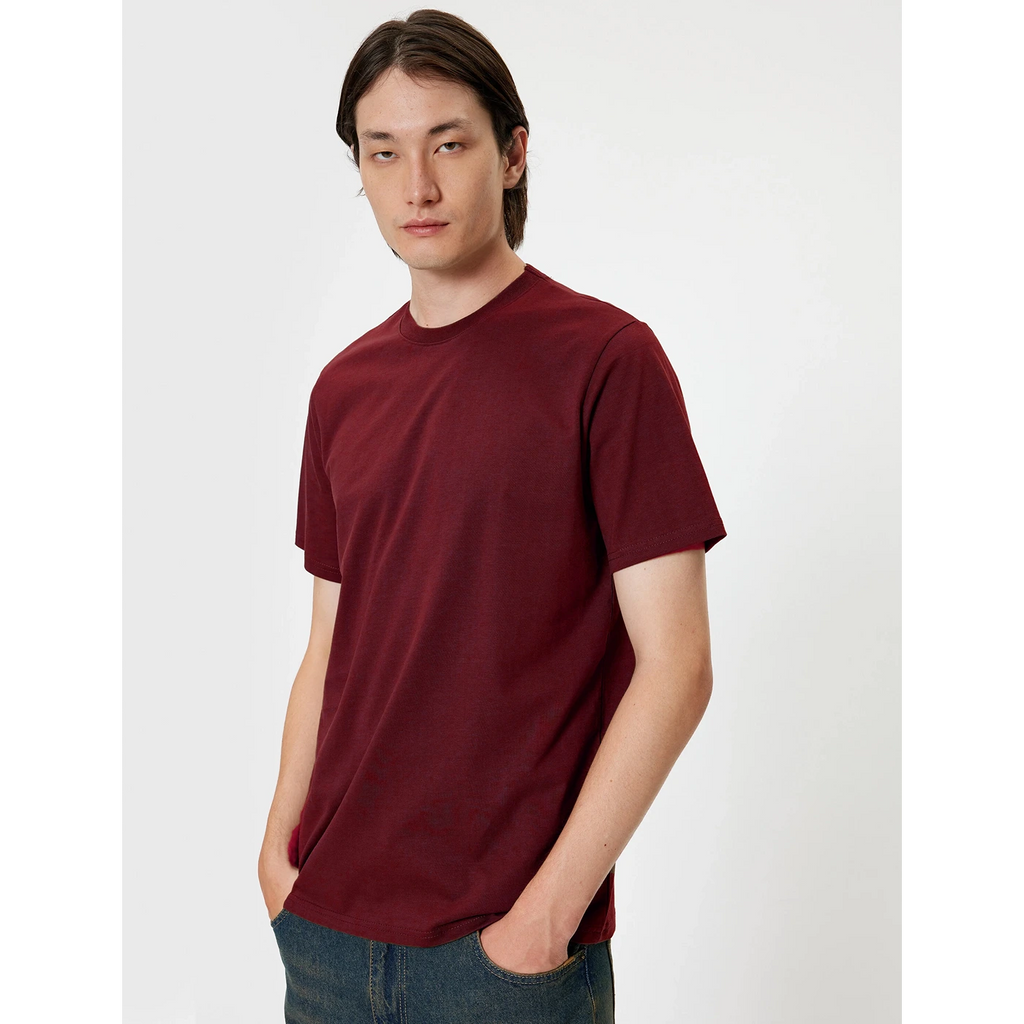 Burgundy Slim Fit Tshirt | Montivo Pakistan