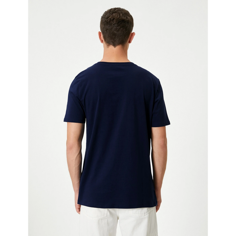 Blue Slim Fit Tshirt | Montivo Pakistan