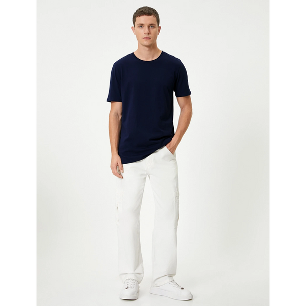 Blue Slim Fit Tshirt | Montivo Pakistan