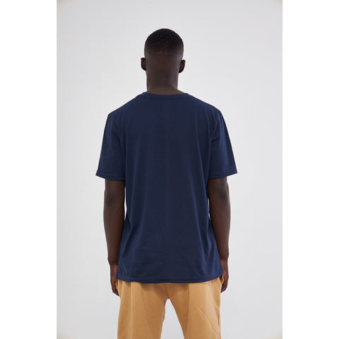 Blue Pocket Detail Slim Fit Tshirt | Montivo Pakistan
