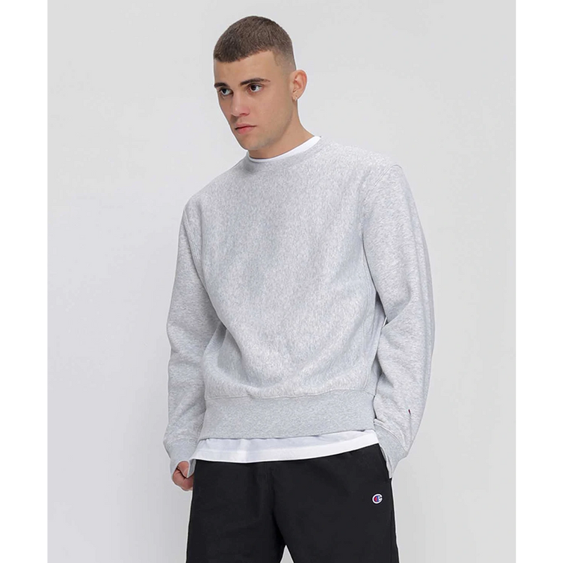 Light Grey Reverse Weave Sweatshirt | Montivo Pakistan