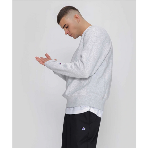 Light Grey Reverse Weave Sweatshirt | Montivo Pakistan