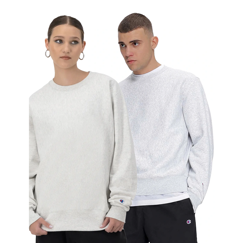 Light Grey Reverse Weave Sweatshirt | Montivo Pakistan